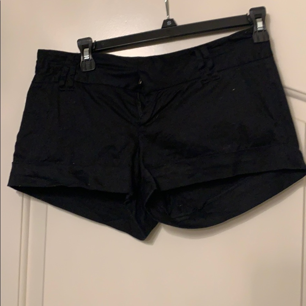 Black shorts